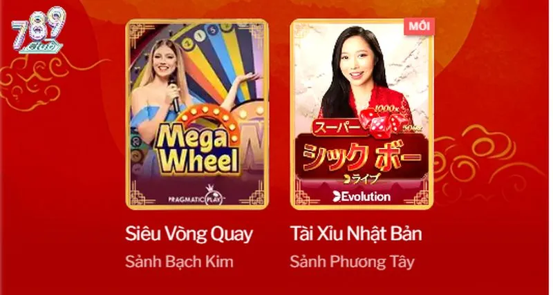 Tổng quan game quay số Mega Wheel 789club