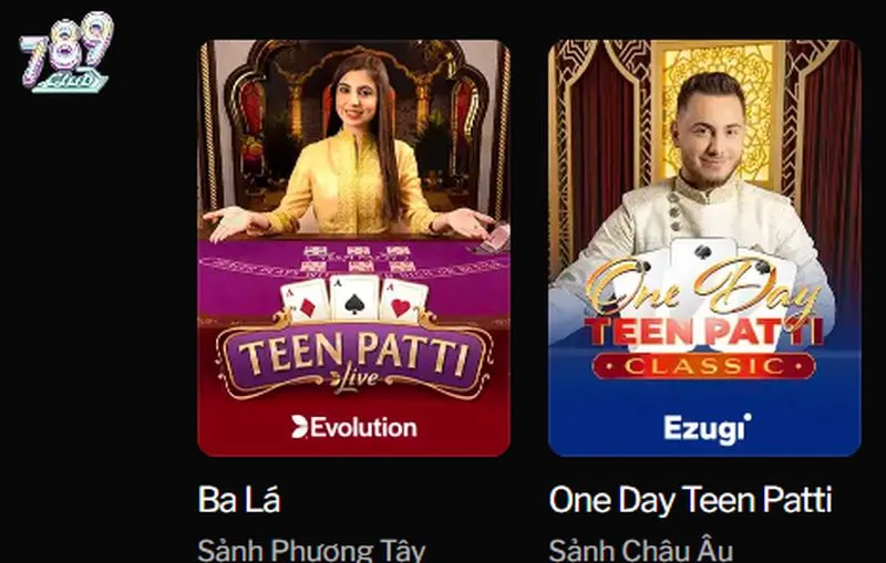 Tổng quan game bài Teen Patti 789club