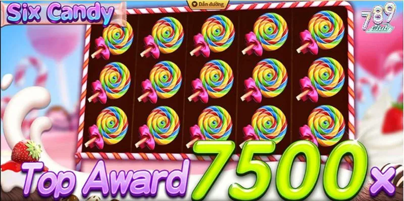 Tổng quan game slot Sáu viên kẹo 789club